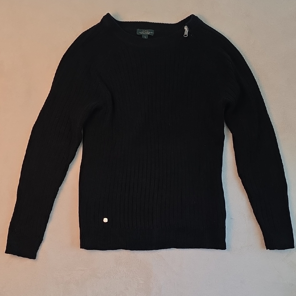 Ralph‎ Lauren Black Knit Sweater